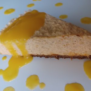 Apricot "cheesecake"